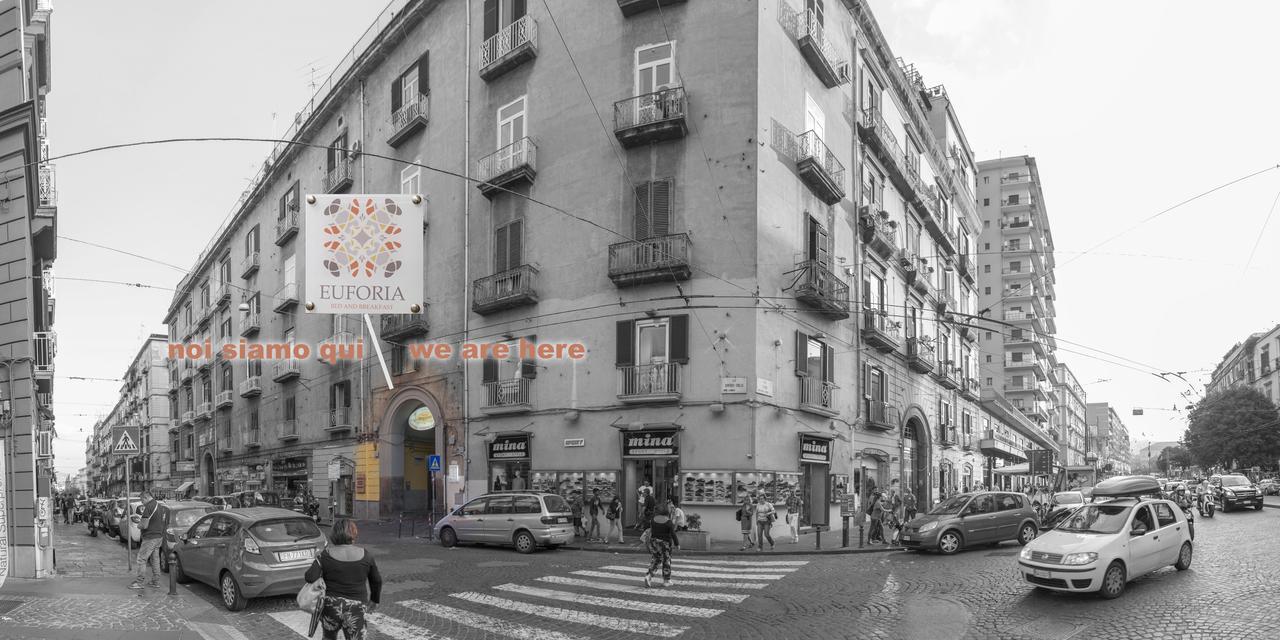 Bed and Breakfast Euforia Napoli - Tre Sedi - Three Locations Exteriér fotografie